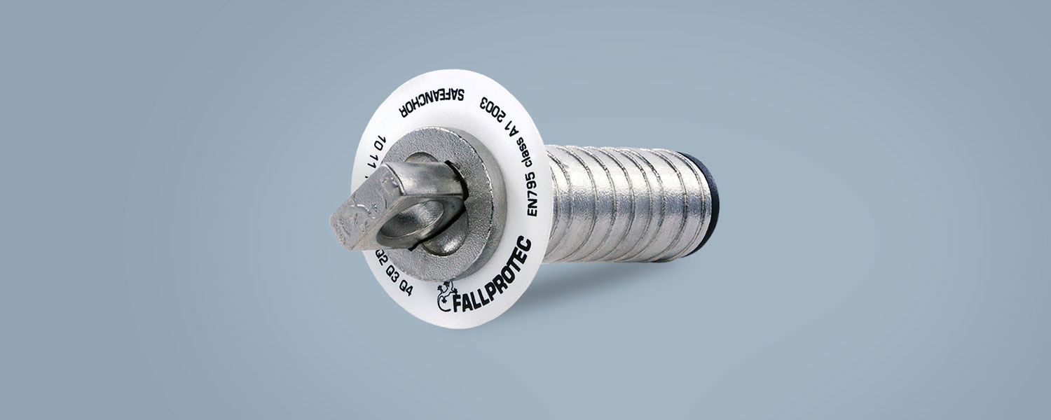 Flush mounted anchor point