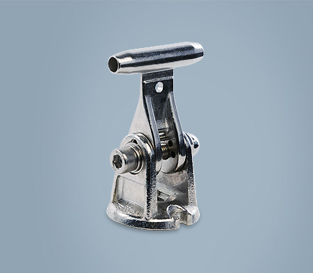 An intermediate anchor with energy absorption for cable lifelines