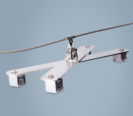 A standing seam fixing assembly for lifeline