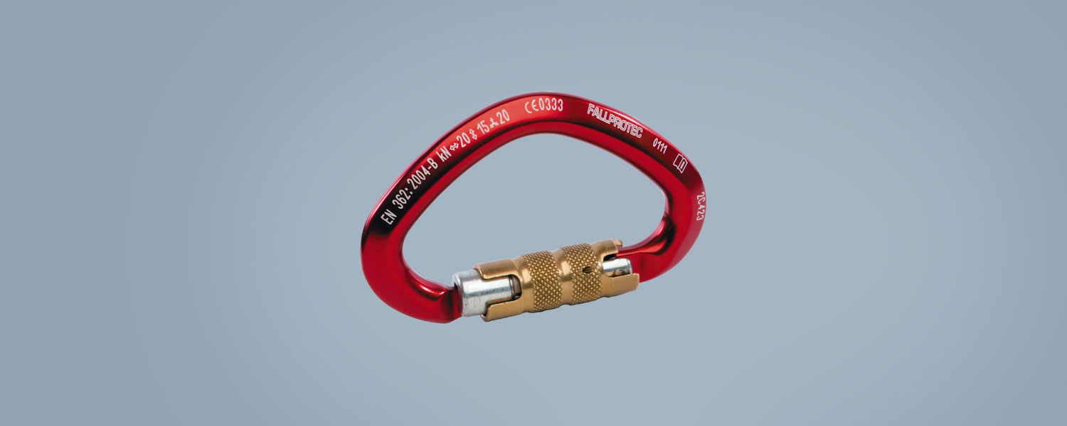 Carabiner triple action lock