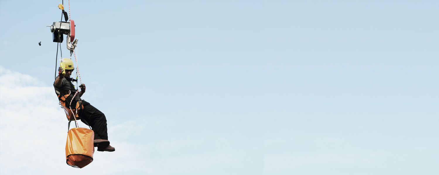 Bosun chair for RopeClimber hoist