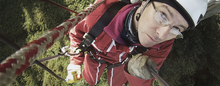 DiaSafe system for SecuRope cable lifeline