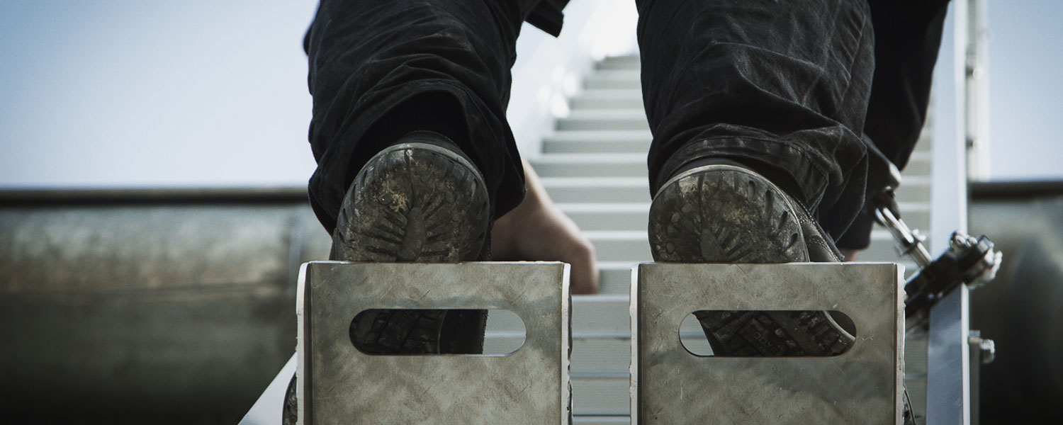 SafeLadder foot rest